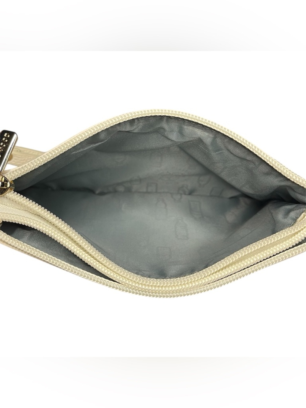 Pixie Mood Ivory Pebbled Wristlet - Picture 7 of 8